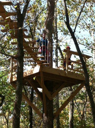 Zip Chicago, suspension bridges, zip lines, canopy tours, safety standards